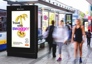 bus stop advertising UK