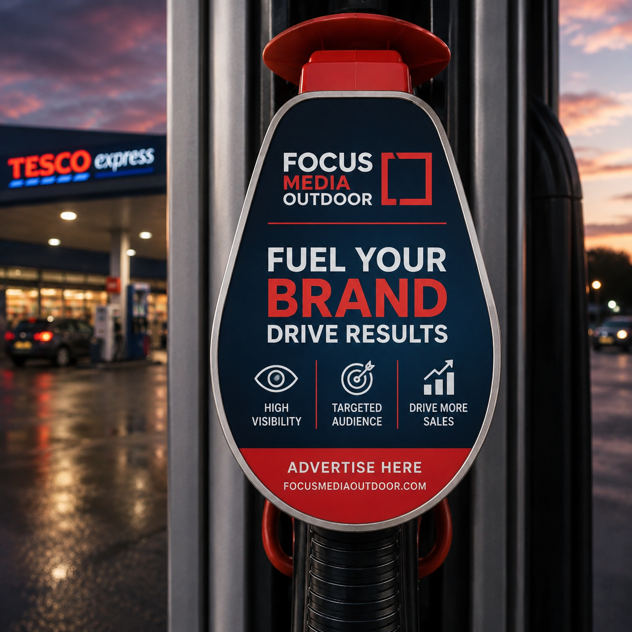 forecourt advertising UK petrol stations